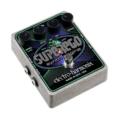 ELECTRO HARMONIX  Superego P&eacute;dale pour Guitare &eacute;lectrique Argent