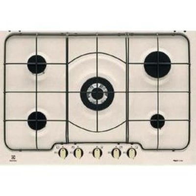 ELECTROLUX  RGG 7253 OON plaque Sable Int&eacute;gr&eacute; (placement) Gaz 5 zone(s)