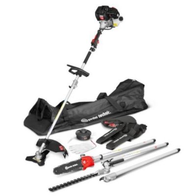 ELEM GARDEN TECHNIC  D&eacute;broussailleuse multifonctions 4 en 1 - 52cc - Elem Garden