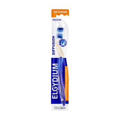 ELGYDIUM  DIFFUSION - Brosse &agrave; Dent Medium, 1 unit&eacute;