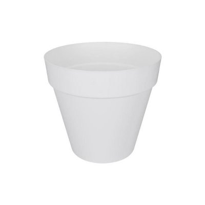 ELHO  pot de fleur rond - &oslash; 40 cm - blanc