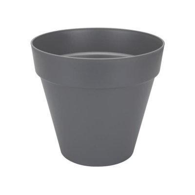 ELHO  Pot de fleurs rond Loft Urban - &Oslash; 20 cm - Gris anthracite