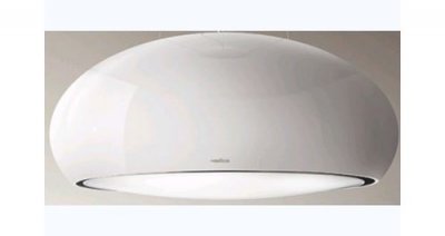 ELICA  hotte de suspension SEASHELL (Blanc perle - Acier)