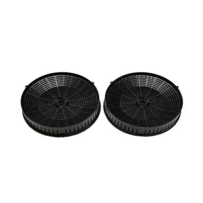 ELICA  - Kit 2 filtres &agrave; charbon actif (17,3 x 4,35 cm) pour hottes
