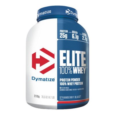 DYMATIZE Elite Whey 2100g Rafra&icirc;chissement aux fraises  Proteine
