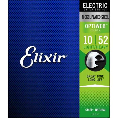 ELIXIR  Optiweb 19077 - Jeu De Cordes Guitare &Eacute;lectrique 10-52