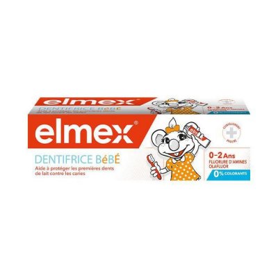 ELMEX  Anti-Caries Dentifrice B&eacute;b&eacute; 0-2 ans 50ml