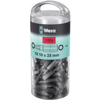 WERA Embout TORX PZ 1/4'' grand pack, 25 mm de long, Dimensions : T 40