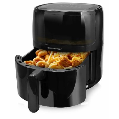 EMERIO  AF-129329.3 Friteuse &agrave; air chaud 1 500 W noir