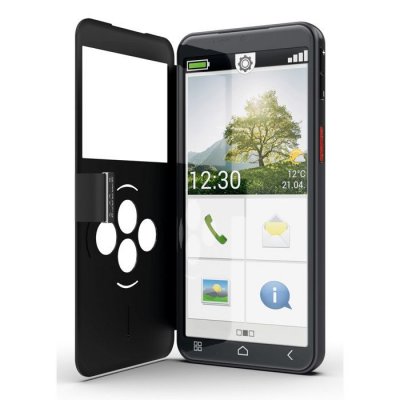 EMPORIA  SMART.7lite Smartphone 5.45 6GB RAM 128GB Android 15 Tripla Fotocamera Nero