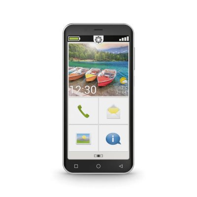 EMPORIA  SMART.5mini 12.6 cm (4.95"") SIM unique Android 13 4G USB Type-C 4 Go 64 2500 mAh Noir
