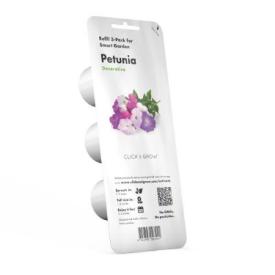 EMSA  Lot de 3 Capsules p&eacute;tunia Click&Grow