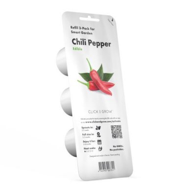 CLICK AND GROW EMSA Lot de 3 Capsules piment Click&Grow