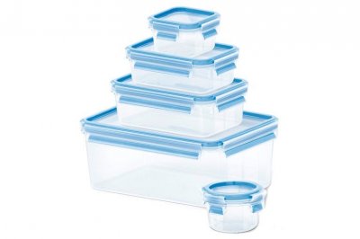 EMSA  Lot de 5 bo&icirc;tes alimentaires