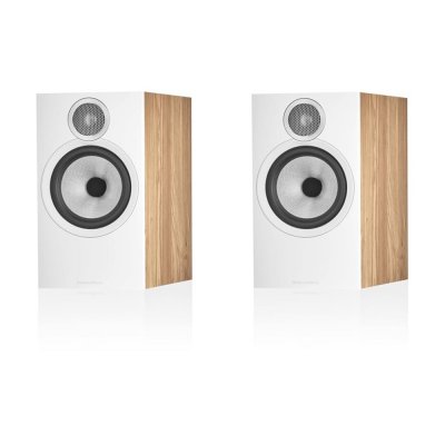 B&W Enceinte biblioth&egrave;que Bowers Et Wilkins 606 S3 Chene vendues par paire