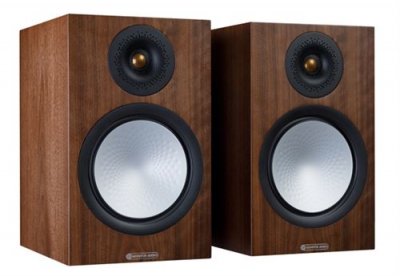 MONITOR AUDIO Enceinte biblioth&egrave;que  Silver 100 7G Noyer Vendue par paire