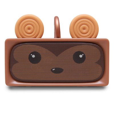 MOB Enceinte Bluetooth Adorable Singe - - Puissance 6W - Stereo - Connexion sans fil - Kit Mains Libres