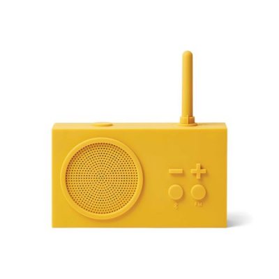 LEXON Enceinte Bluetooth avec radio FM  Tykho 3 LA119 Jaune 