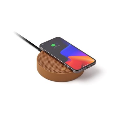  Enceinte Bluetooth et Station de charge OSLO ENERGY PLUS Similicuir Caramel