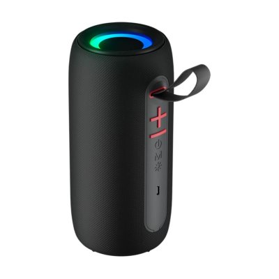 BIGBEN Enceinte Bluetooth Lumineuse 10W &Eacute;tanche  Noir 