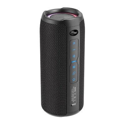 YONIS Enceinte bluetooth portable 20w &eacute;tanche avec lumi&egrave;re rgb et son puissant  