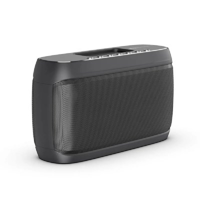 YONIS Enceinte Bluetooth Portable 60W Super Bass, Autonomie 5h, Support USB/AUX/TF Gri