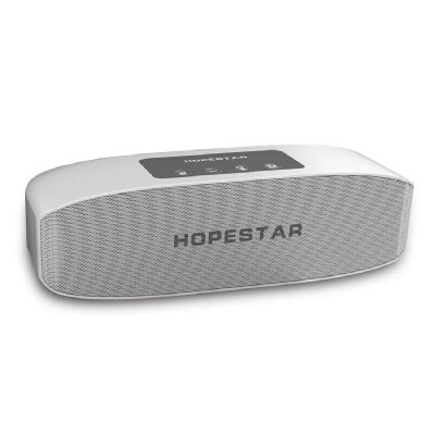 YONIS Enceinte bluetooth portable mini lapin micro int&eacute;gr&eacute; support appel mains libres fm tf argent  