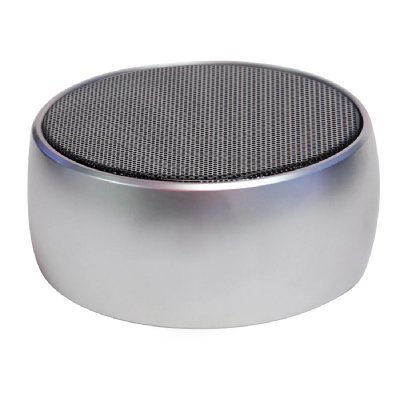 YONIS Enceinte Bluetooth Portable Puissante 3.2W Avec Micro Int&eacute;gr&eacute; et Support Carte TF Argent 