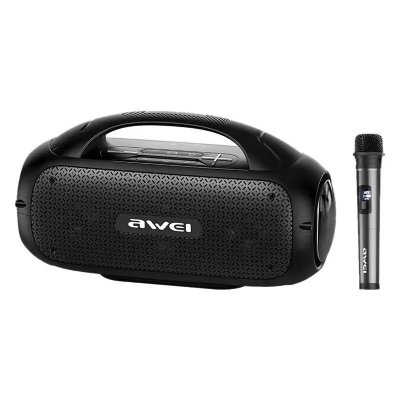 YONIS Enceinte Bluetooth Portable Tws 60w &Eacute;tanche Ipx5 Avec Micro Et Batterie 12000mah 