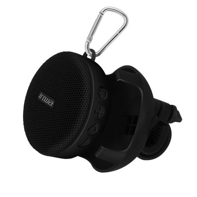 AVIZAR Enceinte Bluetooth V&eacute;lo Haut-parleur Sport 5W Sans-fil Etanche IPX7 noir