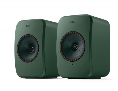 KEF Enceinte connect&eacute;e Hi-Fi  LSX 2 LT Vert Sauge vendues par paire
