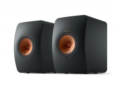 KEF Enceinte connect&eacute;e Hifi  LS50W II Noir (paire)