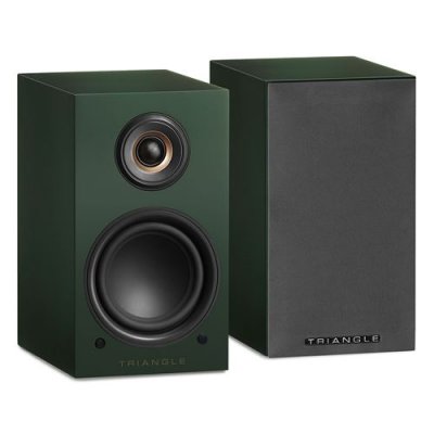 TRIANGLE Enceinte connect&eacute;e Hifi  LN01A Vert Anglais vendues a la paire