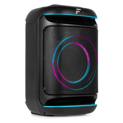  Enceinte de f&ecirc;te haute puissance Fenton Track165 avec LED - Haut-parleur actif sans fil