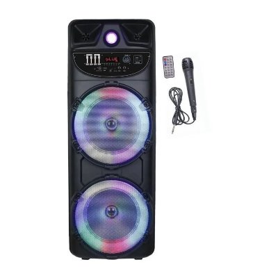 INOVALLEY Enceinte lumineuse karaok&eacute; - MS02-XXL-N - Bluetooth 5.0 - 1000W - Neuf