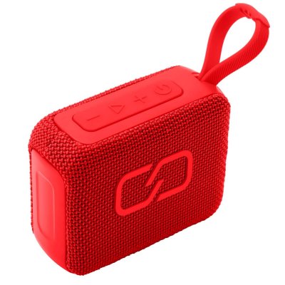 LEDWOOD Enceinte Portable Bluetooth 5.3 5W Mod&egrave;le XS40 &Eacute;tanche IPX4 Autonomie 16H  Rouge