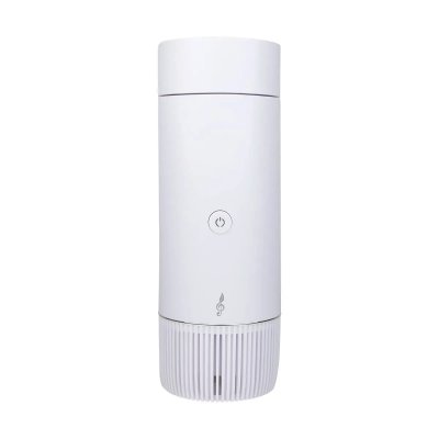 AROMASOUND Enceinte sans fil avec diffuseur usb lantao  blanc