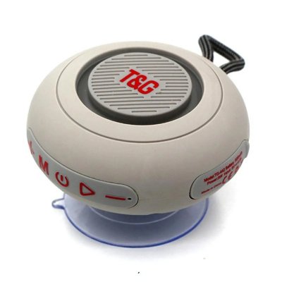 YONIS Enceinte sans fil Bluetooth fonction radio autonomie 2 h - Gris