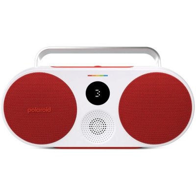 POLAROID Enceinte sans fil Bluetooth  Music Player 3 Rouge et blanc