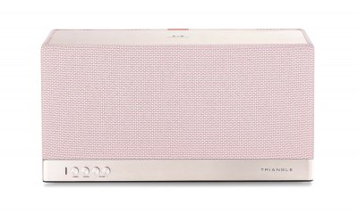 TRIANGLE Enceinte sans fil Bluetooth  AIO3 Rose Poudr&eacute; - Neuf
