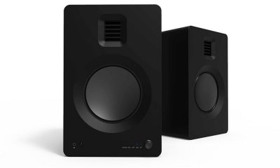 KANTO Enceintes actives Hifi Bluetooth  TUK Noir mat Vendues par paire