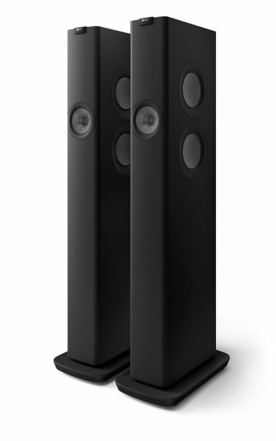 KEF Enceintes connect&eacute;es Hi-Fi  LS60 Wireless Noir vendues &agrave; la paire