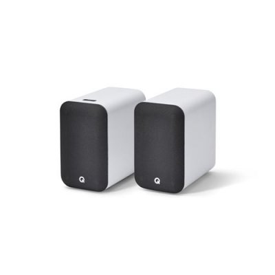 Q ACOUSTICS Enceintes connect&eacute;es Hi-Fi  M20 HD Blanc Vendues par paire