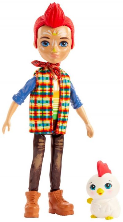 MATTEL Enchantimals - Poup&eacute;e Redward Coq&Cluck
