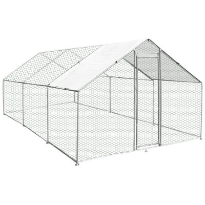 MONSTER SHOP Enclos Poulailler 4m x 6m x 2m MonsterShop