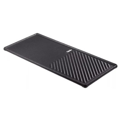 ENDERS  - Plaque en fonte &eacute;maill&eacute;e pour barbecue &agrave; gaz Boston - 20,5&nbsp;x 43&nbsp;x 1,5&nbsp;cm - Noir
