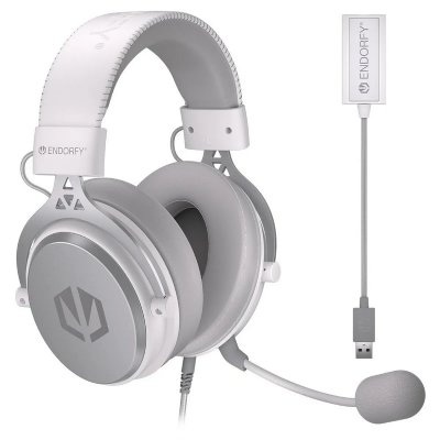 ENDORFY  VIRO Plus USB Onyx White Casque Avec fil Arceau Musique/Quotidien Blanc