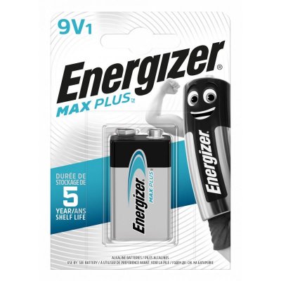 ENERGIZER  Pile alcaline 9V Max Plus