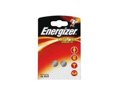 ENERGIZER  Pile bouton LR54 / 189 - Lot de 2