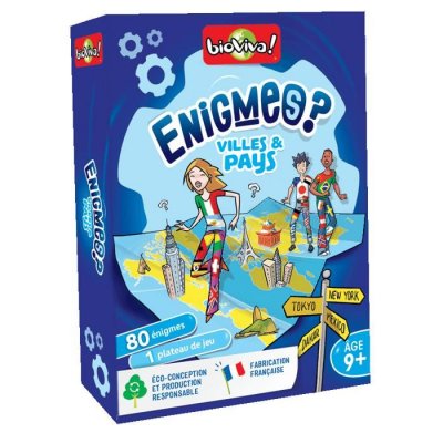 BIOVIVA Enigmes - Villes et pays